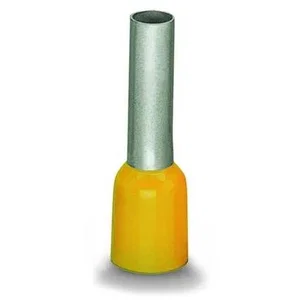 Wago 216-288 Geïsoleerde Aderhuls, Geel, 6.0mm², 18mm Pen, 28mm Totale Lengte