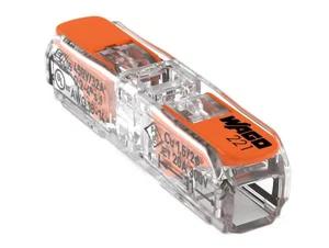 Wago 221-2412 Losneembare Draadverbinder, 1-Polig, 0.2-4mm², 450V 32A