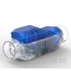 TE Connectivity CoolSplice 2P Kabelverbinder, 0.34-0.52mm² Blauw, Afdichtingsgel