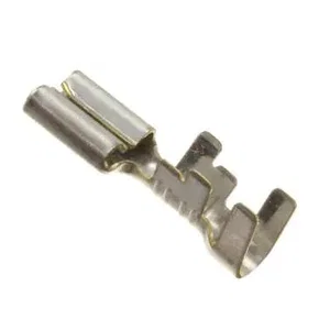 TE CONNECTIVITY / AMP 2238174-3 Faston Crimp Female Flat Terminal, Brass/Sn, 0.2-2mm² Cable Section,