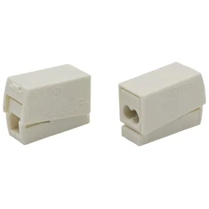 Wago 224-112 Verlichtingsconnector PUSH WIRE/CAGE CLAMP, 3-aderig, 2.5mm², 24A, Wit