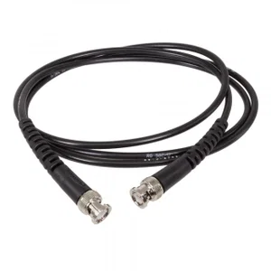 Pomona Electronics Coaxkabel BNC Male 50 Ohm 1.5 m Zwart