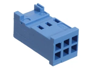 Tyco 281839-3 Dubbelrijige Connectorbodem 2x3-pins 2.54mm