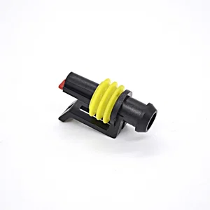 Conector Automotivo Fêmea para Cabo TE Connectivity 282079-2 Superseal IP67 Poliamida, 1 Posição