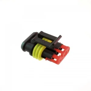 TE Connectivity / AMP 282087-1 Superseal Vrouwelijke Connectorbak, 3-polig, IP67, 24V