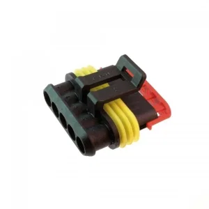 TE Connectivity 282089-1 Superseal 1.5 Vrouwelijke Krimphuis Connector, 5-Positie, IP67, Kabelmontag