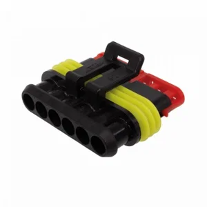 TE Connectivity 282090-1 Superseal 1.5 6-polige Vrouwelijke Kabelconnectorbehuizing IP67
