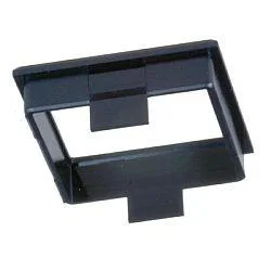 Mec 2K09 Cadre Multimec, Plastique Noir, 17.75x17.75mm, pour Capuchon 1K