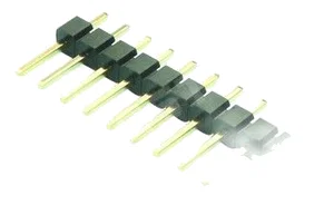 ADAM TECH 2PH1-40-UA Pinheader, 2.0mm Pitch, 1x40-pins Male, Recht, Breekbaar, THT