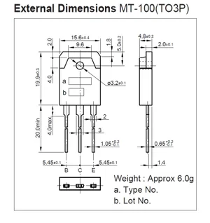 Sanken 2SD2390-SKN NPN Darlington Transistor - n/a