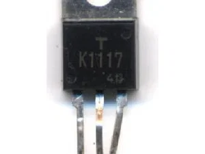 Toshiba 2SK1117 Transistor - 600V 6A 0.95 Ohm Standard