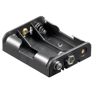 9V, AA Support de batterie Various 3-X-UM3-B