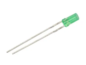 Lucky Light 304GD2Y-1A Green 3mm LED