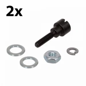 3M D-SUB Schroefset, Schroef, Moer, Ring
