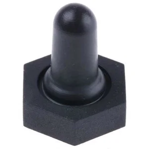 Marquardt 343-001-023 Capuchon de Protection en Caoutchouc, Noir, Accessoire pour Composants Électro