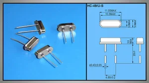 000.000HZ quartz 36-000-HC49-S