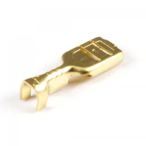 Vogt 3801.60 FASTON .187 Krimpplugconnector, 1.0mm² Kabelschoen, Messing, 4.8x0.8mm