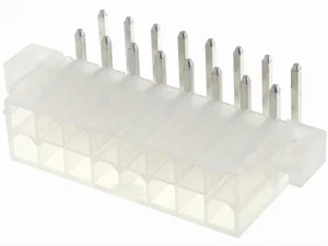 Molex 39-29-1168 Mini-Fit Jr. Male Connector, 16-Pins, 90°, THT, 4.2mm Pitch, 600V, 9A