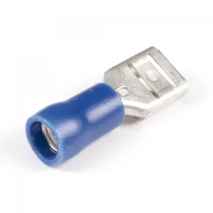 FCI 3906 FASTON .250 Krimpkabeloog, 6.3x0.8mm, Blauw, 2.5mm², 15A