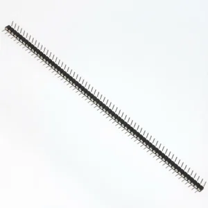 Preci-Dip 64-pins 90° Soldeerstaart Penheader 2.54mm Pitch, 0.25µm Goudlaag
