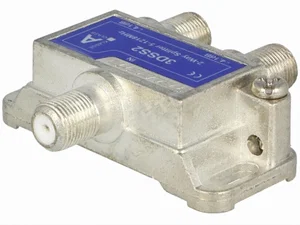 Teleste 3DSS2 F-Connector Antenne Coax Splitter, 2x F-Female, 1218 MHz
