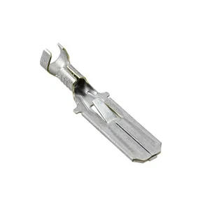 TE CONNECTIVITY / AMP 42241-2 Schuiflip, 6.35x0.81mm, Ongeïsoleerd, 0.75-2.5mm², Messing/Sn