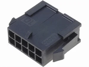 Molex 43020-1000 Micro-Fit 3.0 10-pins Mannelijke Connectorbehuizing Draad-naar-Draad