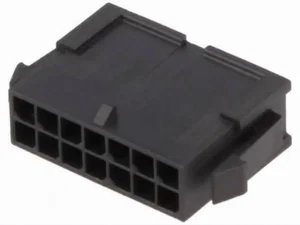 Molex 43020-1400 Micro-Fit 3.0 Male Connectorbhuis, 14-Pins, 3mm Raster
