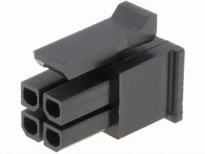 Molex 430250400 Micro-Fit 3.0 Vrouwelijke Receptacle Behuizing, 4-polig, 3mm Pitch