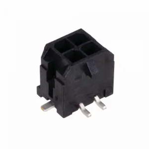 Molex Micro-Fit 4-Pins Zwevende Bus, 2-Rij, Recht, Krimpbare, 600V, 8.5A