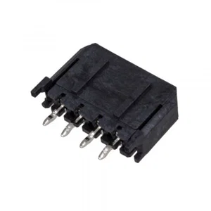Molex Micro-Fit 3.0 4-Contact Enkelrij Vrouwelijke Header, PCB Montage, Vertind