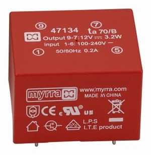RPtronics 47152MYRRA 5V 0.9A Alimentation