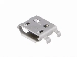 Molex 47642-0001 USB 2.0 Micro-B Receptacle, 0.65mm Pitch, SMT, Horizontaal
