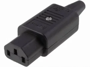 Schurter 4782-0000 AC Kabelconnector C13, 3-Polig, 250VAC 10A, Vrouwelijk