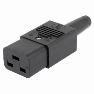 Schurter 4795 AC-kabelconnector, kabelmontage, 3-pins, 16A 250VAC
