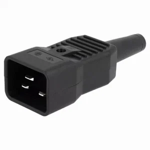 Schurter 4796 AC-kabelconnector, kabelmontage, 3-pins, 16A 250VAC