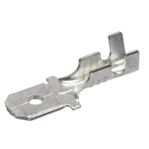 501LT Ongeïsoleerde vertinde mannelijke insteekterminal, 6.3x0.8mm Faston, 16-14 AWG