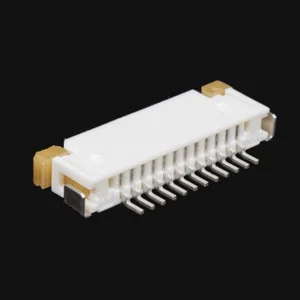 Molex 52207-1285 FFC Connector, 1.0mm Pitch, 12 Posities, SMD, 90°, Bovenste Contacten