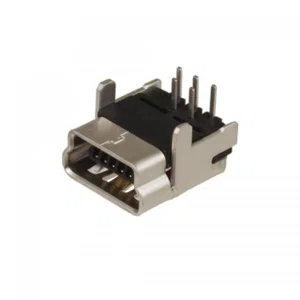 Molex 54819-0519 Mini USB-B Receptacle, 7-Pins, Through-Hole, 90° Horizontaal