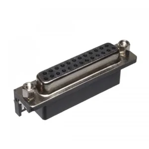 Garry 597-3-025F-M10NF-BS0 D-SUB 25-pins 90° Printplaat Stekker, 8.08mm