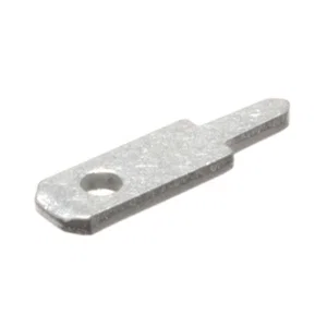Oste 61-1315-11-0030 FASTON .110 (2.8x0.8mm) PCB Doorsteekconnector, 1 Aansluiting, Vertind Messing