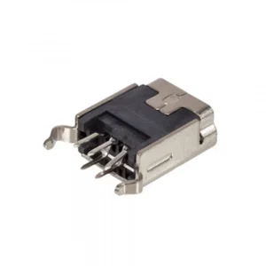 WÜRTH Mini USB-B Receptacle, 7-polig, THT, Verticaal, -40.0°C tot +105.0°C