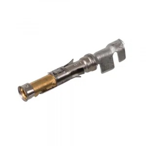 TE Connectivity 66360-4 Vrouwelijke Krimpkontakt, 1 Aansluiting, Verguld, 13A