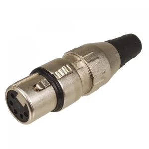 Deltron 700-0500 XLR 5-polige Rechte Soldeer Kabelmontage Bus