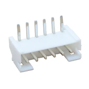 Pinrex 721-72-06TW09 Header Connector, 6-pins, 2.0mm Pitch, THT Haaks, Vertind