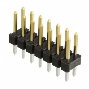 Fci 77313-818-14LF Printplaat Doorsteek Vrouwelijke Penheader Connector, 2x7, 2.54mm Pitch, Verguld