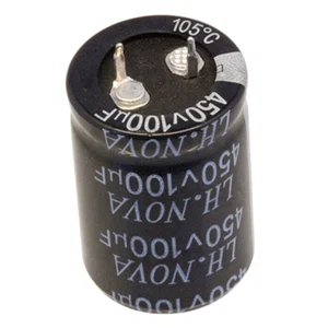 Electrochemical capacitor 100uF 450V