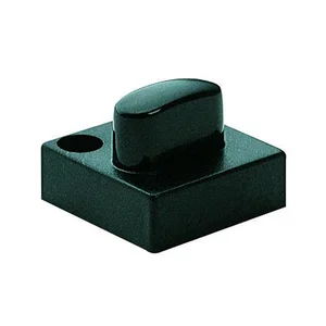Marquardt 827-020-011 Capuchon de Bouton-Poussoir, 16x16, Ouverture LED Ovale, Anthracite