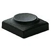 Marquardt 827-100-031 Capuchon de Bouton-Poussoir, 16x16, Rond, Gris