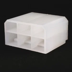 Tyco Electronic Corp. 880297-1 6-polige Behuizing voor FASTON 6.3mm Klemmen